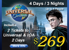 Universal Studios Orlando Vacation Packages at Regal Sun